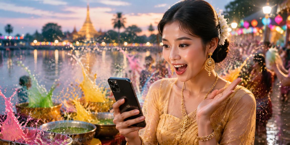ရန်ကုန် ဧရာဝတီကမ်းနား၌ မိုဘိုင်းကစားနေကြသူများ